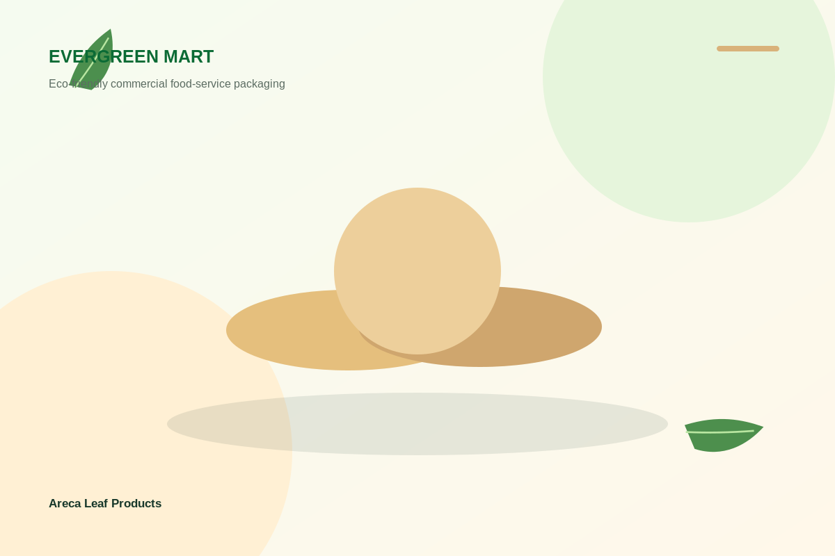 Areca leaf tableware